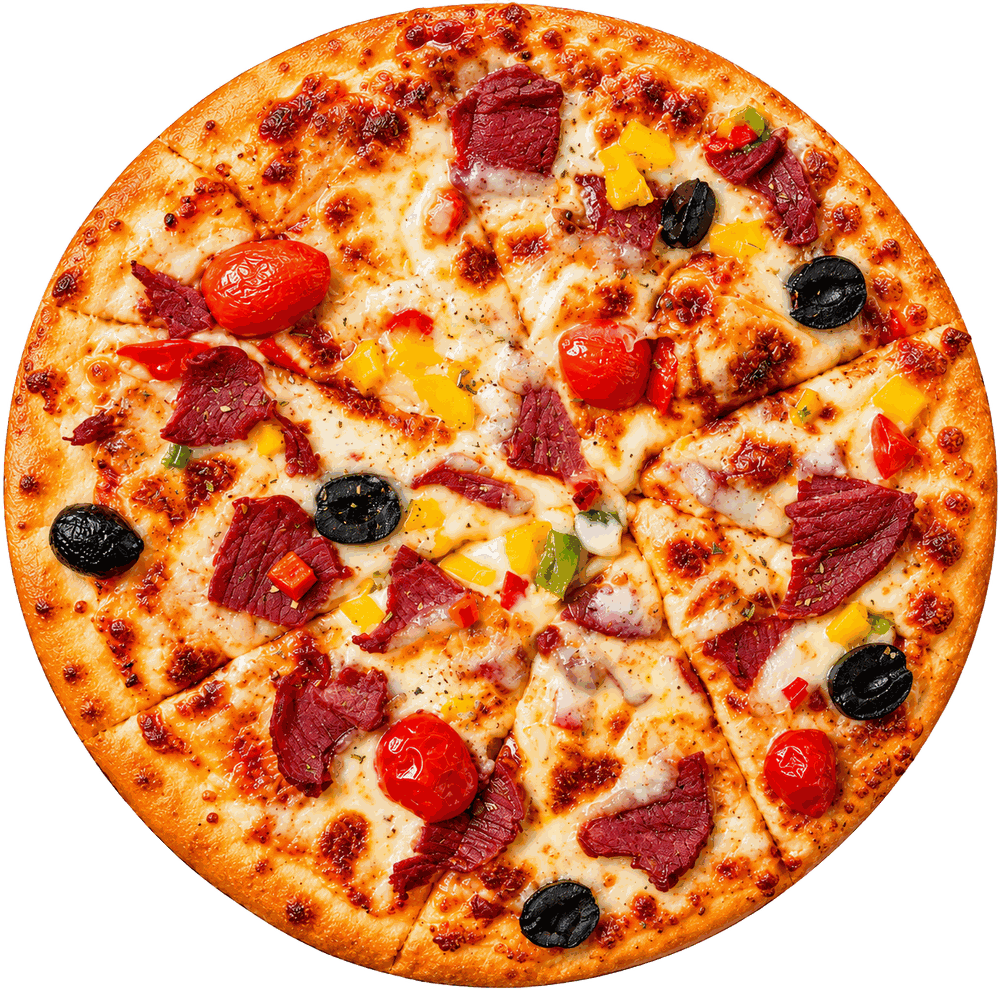 A Bee Pizzeria pizza fresh from the oven