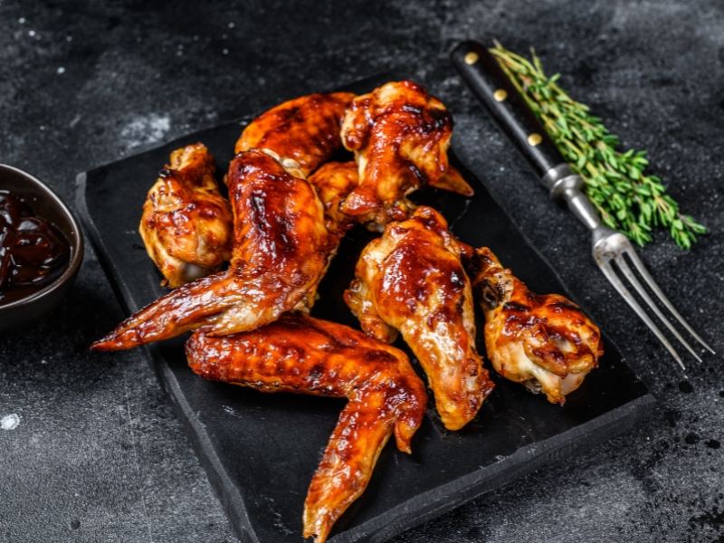 BBQ chicken wings